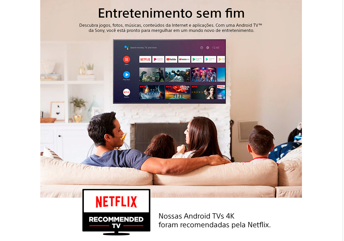 Smart TV LED 75 UHD 4K Sony BRAVIA XBR-75X905F X-Tended Dynamic Range, 4K X-Reality Pro, Wi-Fi e HDMI